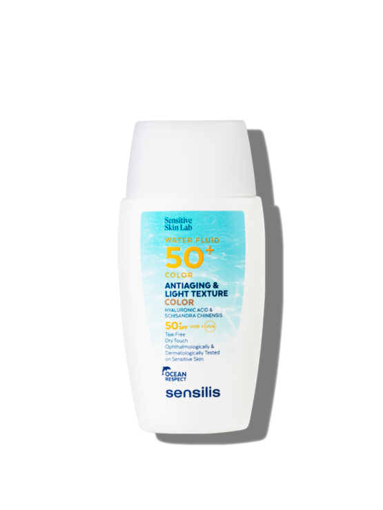 Сонцезахисний антивіковий флюїд з тоном - WATERFLUIDE 50+ COLOR
