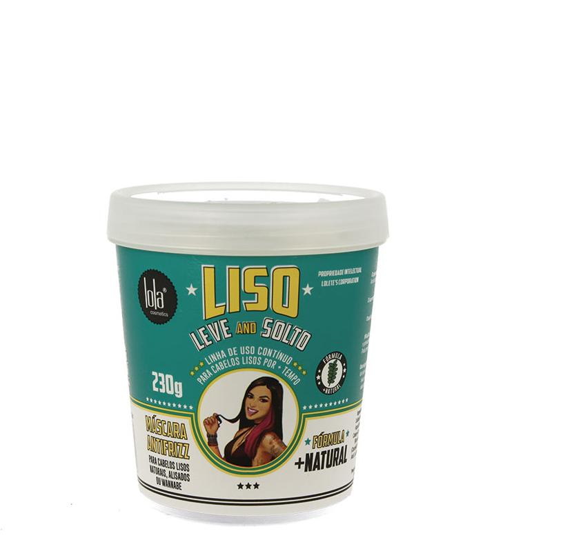 Маска для випрямлення та зволоження волосся - Lola Cosmetics Liso Leve and Solto Mask