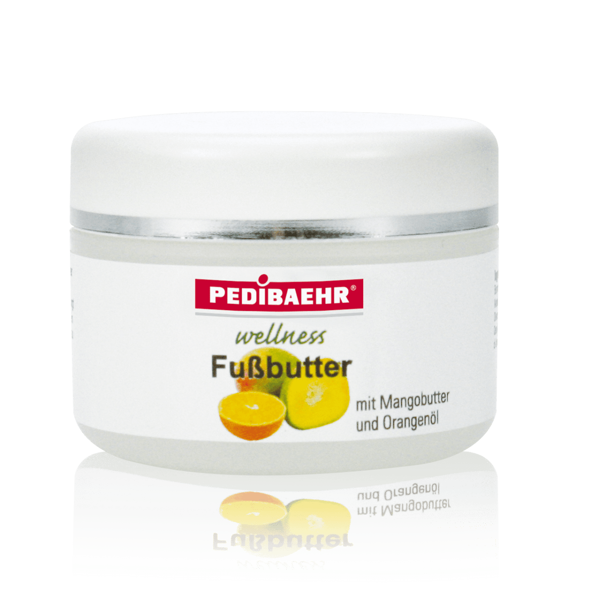 МАСЛО АПЕЛЬСИНА ТА МАНГО ДЛЯ ДОГЛЯДУ ЗА НОГАМИ (FUSSBUTTER), PEDIBAEHR