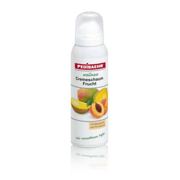 ФРУКТОВА КРЕМ-ПІНКА З МАСЛОМ МАНГО І МОЧОВИНОЮ ДЛЯ НІГ (CREMESCHAUM FRUCHT), PEDIBAEHR