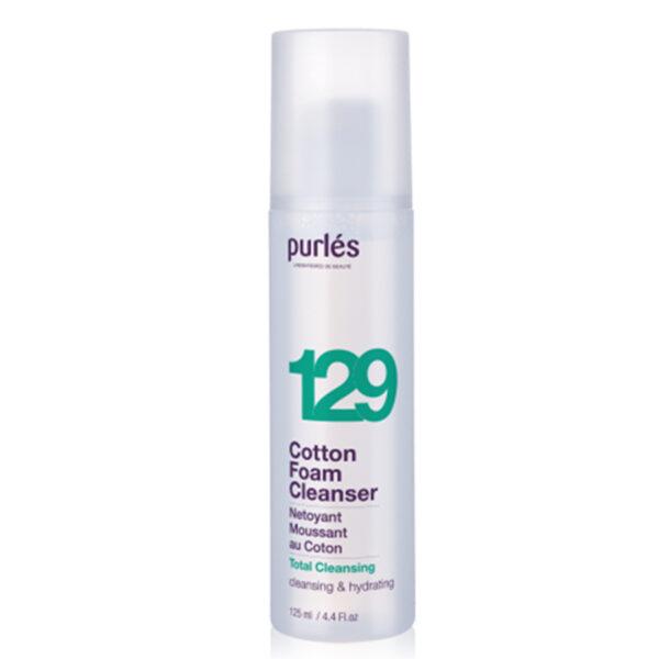 М’яка очищуюча пінка-мус. Cotton Foam Cleanser 129