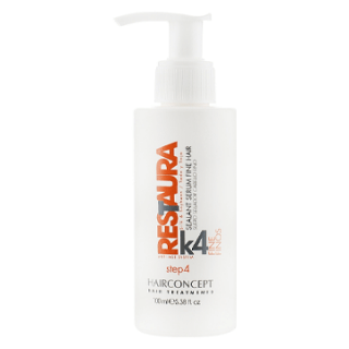 ШОВКОВА ЗАКРІПЛЮЮЧА СИРОВАТКА КРОК 4 - Hair Concept Restaura Silk Sealant Step 4