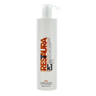 ШАМПУНЬ-РЕКОНСТРУКТОР КРОК 1 - Hair Concept Restaura Anti-age Shampoo Step 1