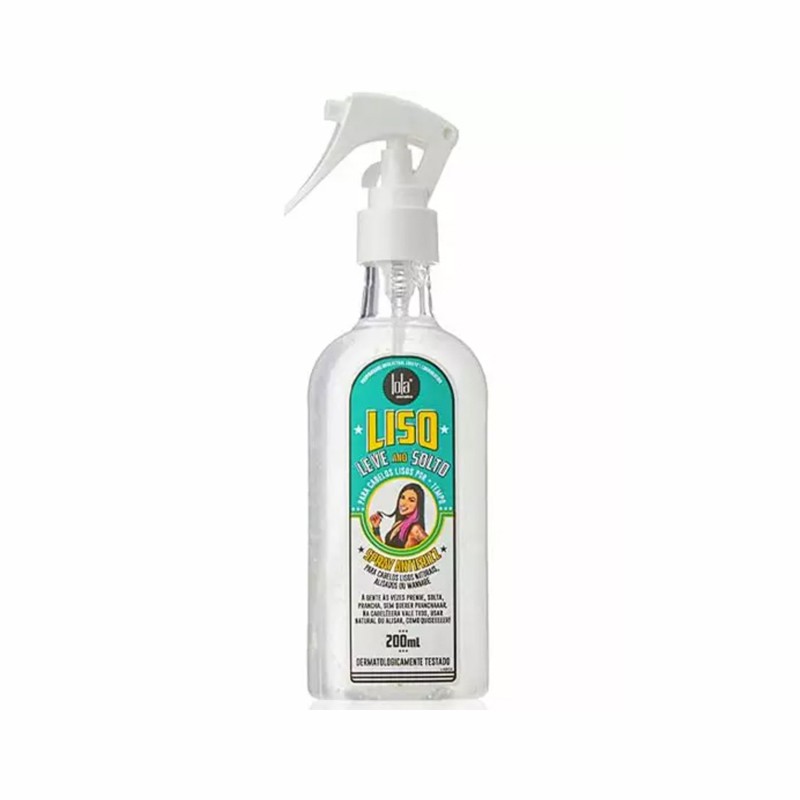 СПРЕЙ ДЛЯ ВИПРЯМЛЕННЯ І ГЛАДКОСТІ ВОЛОССЯ LOLA LISO LEVE E SOLTO SPRAY ANTIFRIZZ