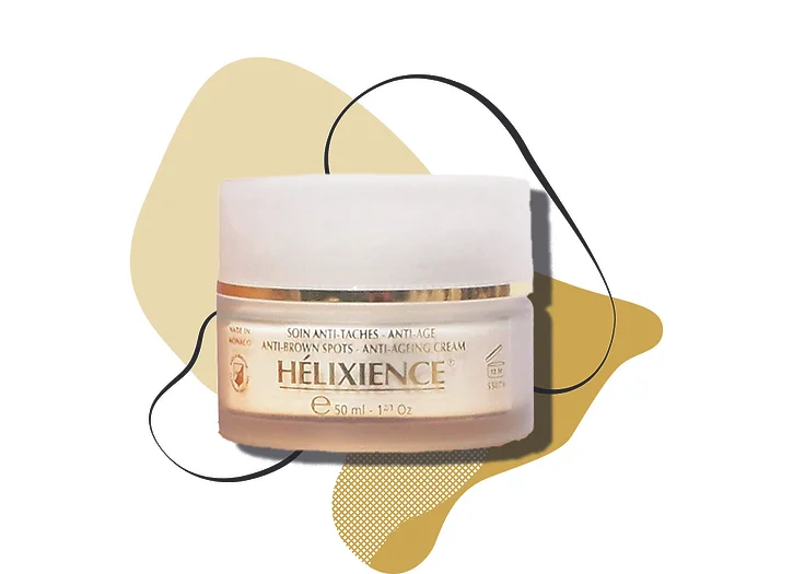 Освітлювальний крем для вікової шкіри з пігментацією - Anti-Brown Spots & Anti-Ageing Cream Helixience