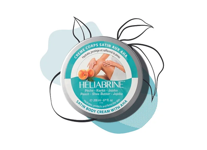 Крем для тіла Satin з екстрактом персика та каротином - Satin Body Cream With AHA