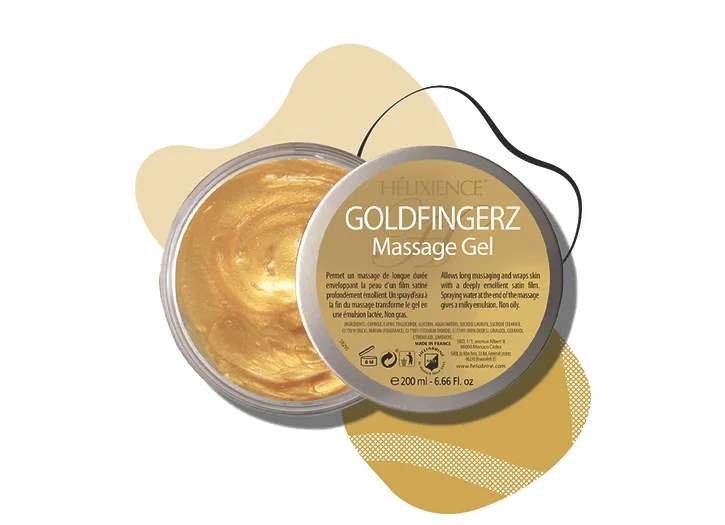 Гель для масажу з ароматом шампанського - Goldfingerz Massage Gel