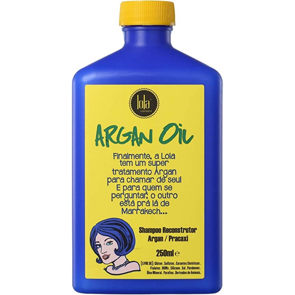Шампунь для лікування та відновлення волосся - Lola Cosmetics Argan Oil Shampoo