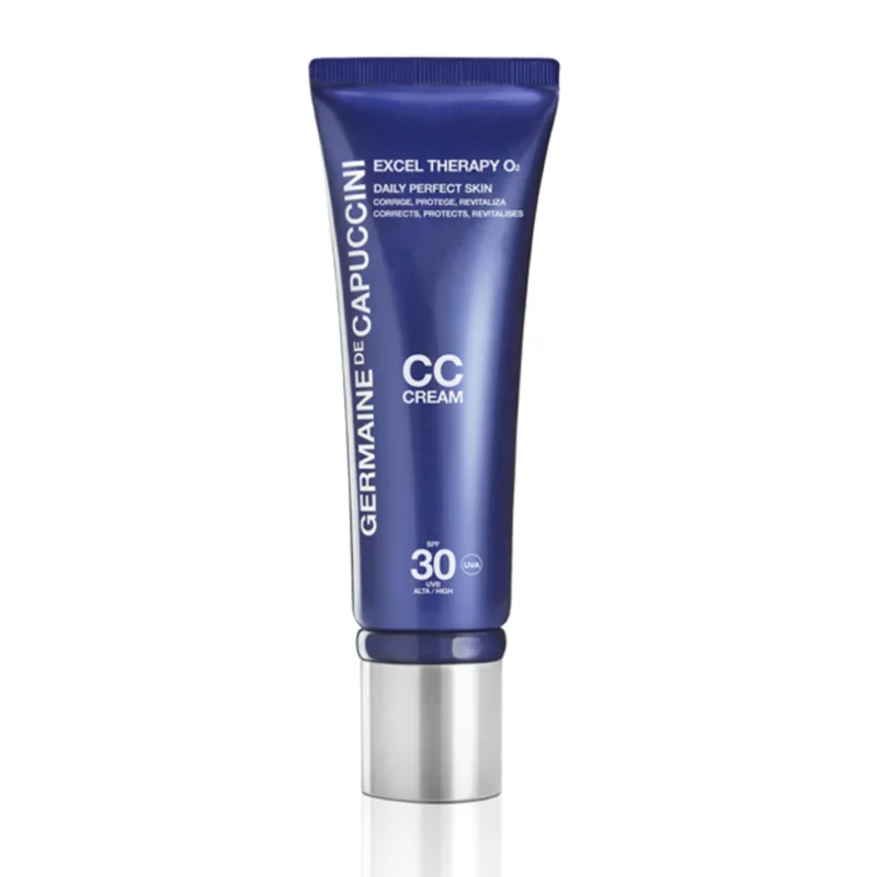 Крем для щоденного догляду SPF30 Бежевий тон - Excel Therapy O2 Daily Perfeсt Skin CC Cream Beige Tone