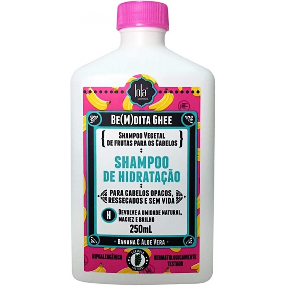 Шампунь для зволоження волосся - Lola Cosmetics Be(M) Dita Ghee Hidratacao Banana E Aloe Vera