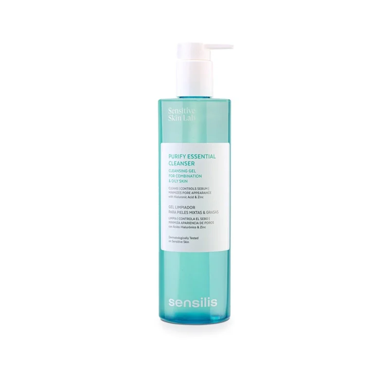 Очищуючий гель з цинком та з екстрактом льону - PURIFY ESSENTIAL CLEANSER