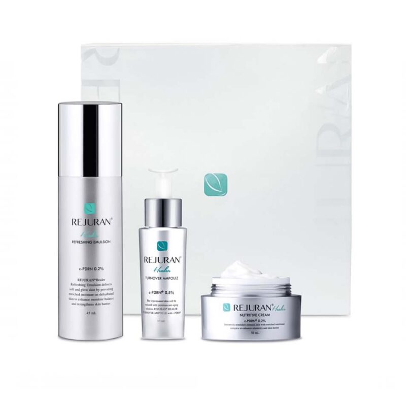 Набір для догляду та сяяння шкіри - REJURAN Healer Glow-Up skin care set