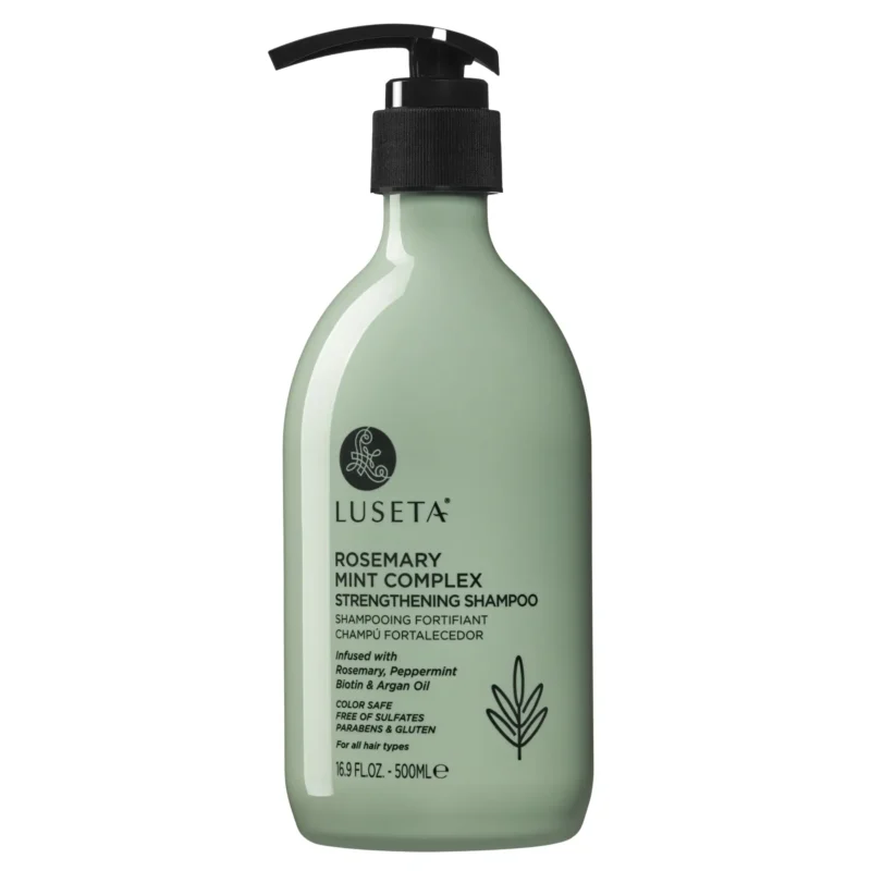 Шампунь для ретельного очищення, стимуляції росту та зволоження Luseta Beauty Rosemary Mint Complex