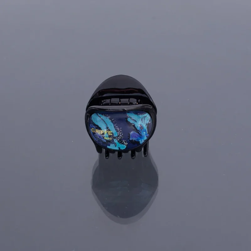 Заколка-краб Japan Bleu turquoise
