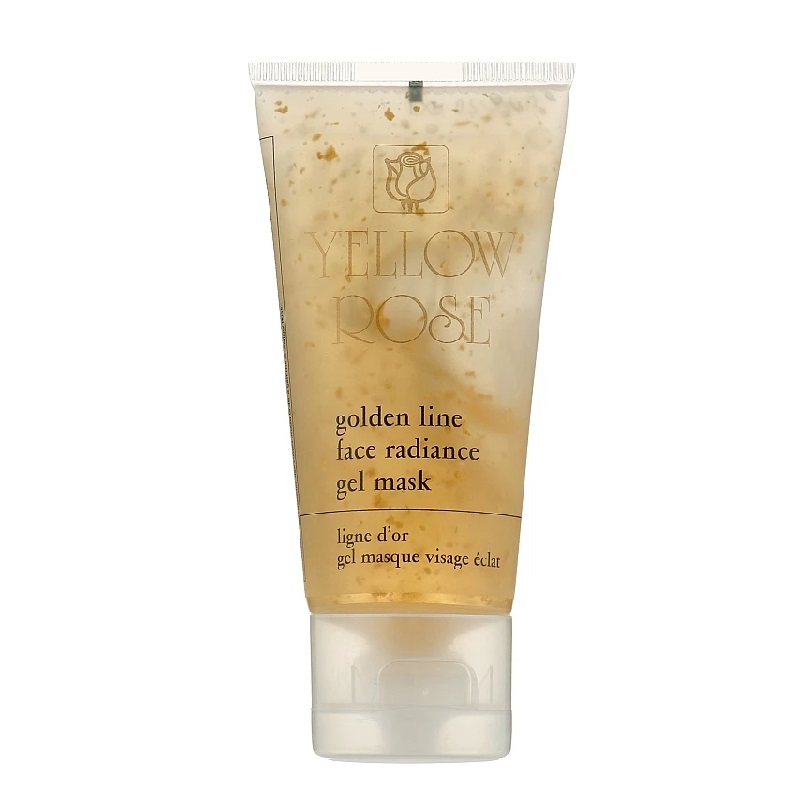 Підтягуюча гелева маска з золотом і протеїнами шовку - Golden Line Face Radiance Gel Mask