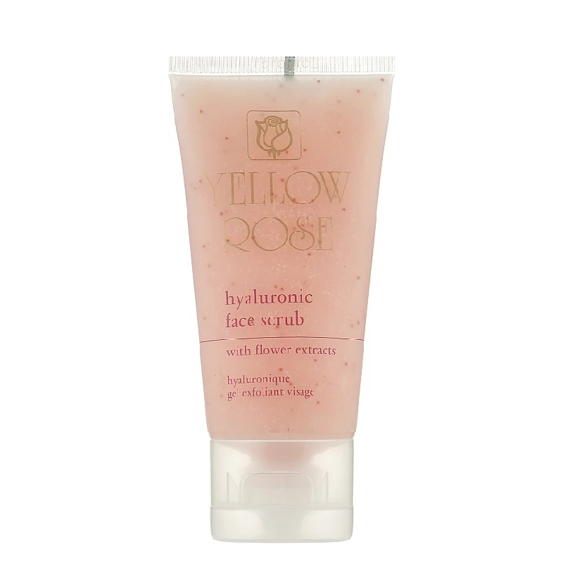 Скраб з гіалуроновою кислотою і квітковими екстрактами - Hyaluronic Face Scrub