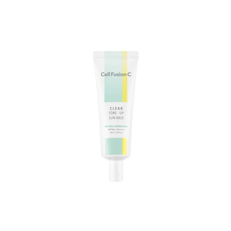 Сонцезахисна основа для шкіри з куперозом - Clear Tone-Up Sun Base SPF 50+/ PA++++