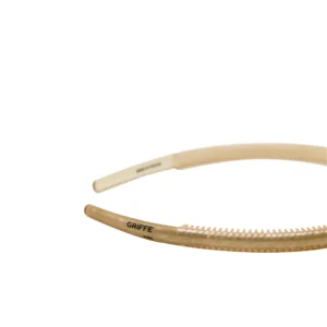 Обруч тонкий Bandeau Pailette Pastel Sand