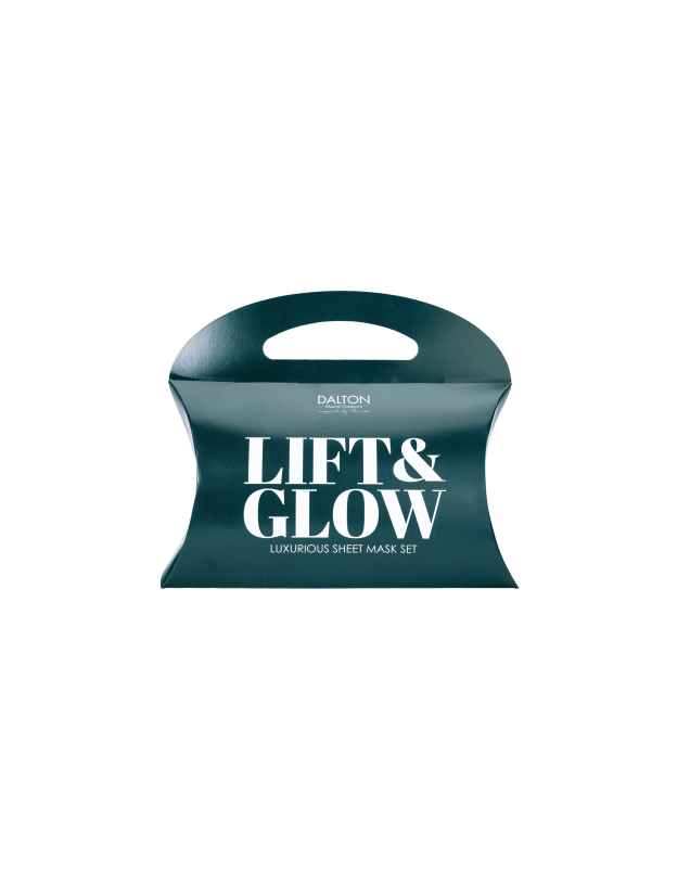 Набір тканинних масок "Ліфтинг та сяяння" (3 шт.) SHEET MASKS SET "LIFT AND GLOW"