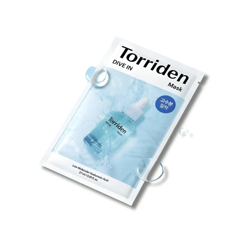 Тканинна маска для обличчя Torriden Dive In Low Molecular Hyaluronic Acid Mask