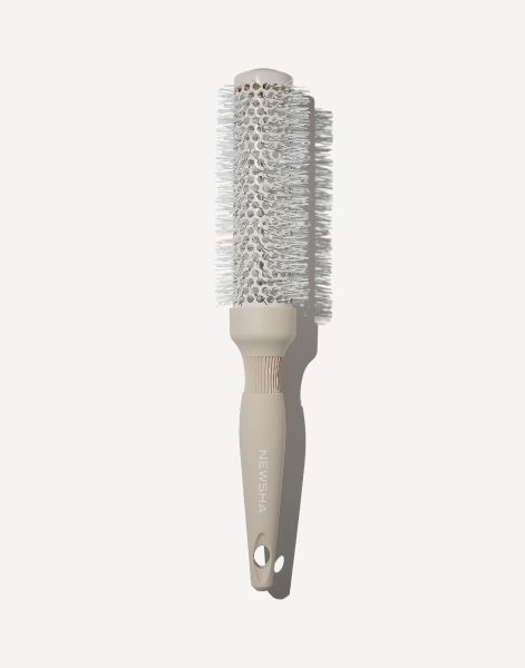 Круглий браш бежевий - Deluxe Round Brush Extralong 33 мм