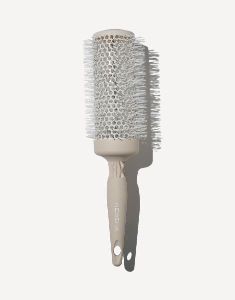 Круглий браш бежевий - Deluxe Round Brush Extralong 53 мм