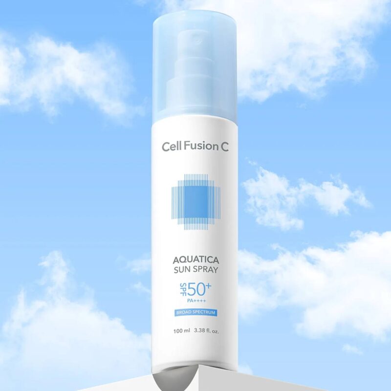 Сонцезахисний спрей для обличчя та тіла - Aquatica Sun Spray SPF 50+ PA++++