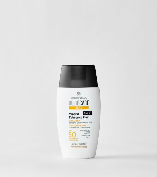 Сонцезахисний мінеральний крем-флюїд з SPF 50 - Heliocare 360 Mineral Tolerance Fluid SPF 50
