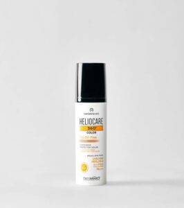 Тональний сонцезахисний гель на водній основі SPF 50+ (тон бронз) - Heliocare 360º Color Gel Oil-Free Bronze Sunscreen SPF 50+